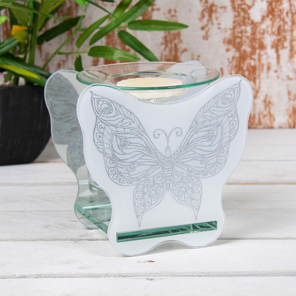 Desire Aroma Butterfly Glass Wax Melt Warmer Extra Image 1
